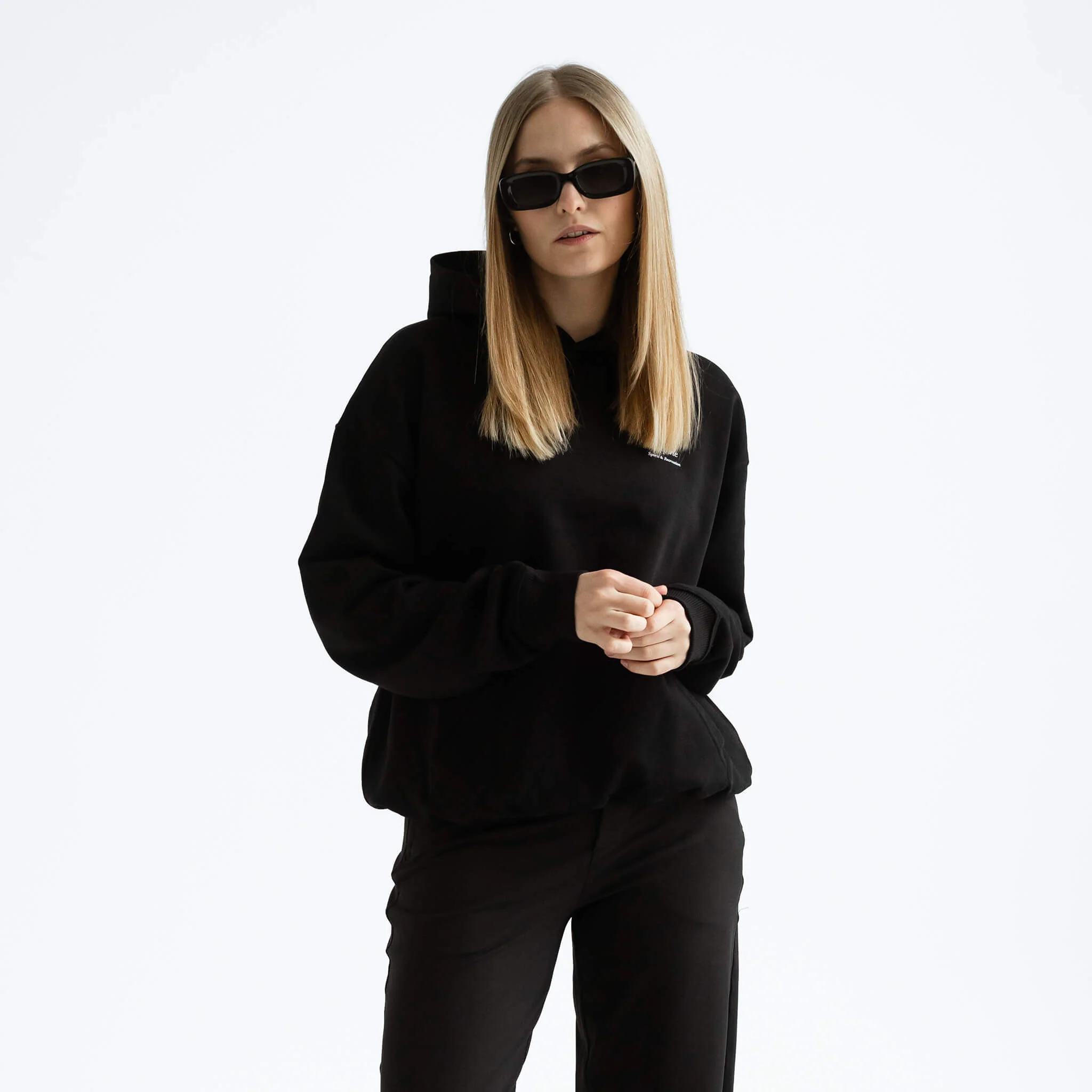 Relaxed Serif Hoodie - Image 10