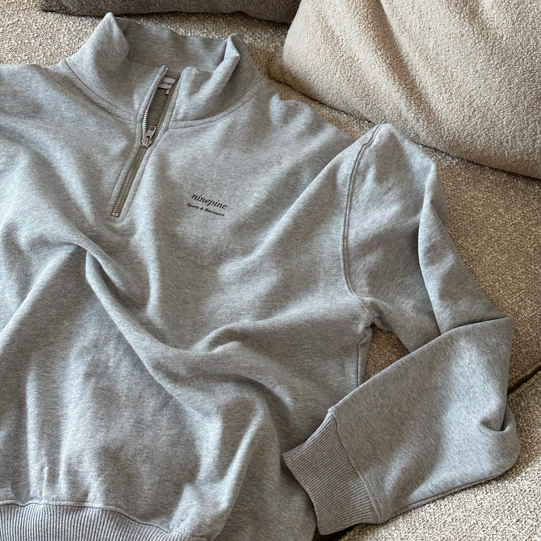 Quarter-Zip Relaxed Sweater - Image 13