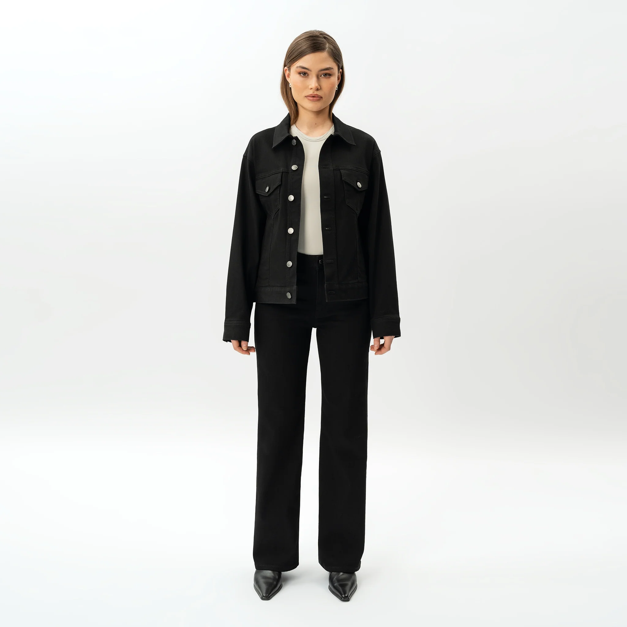 Stretchy ComfortDenim™ Jacket - Image 3