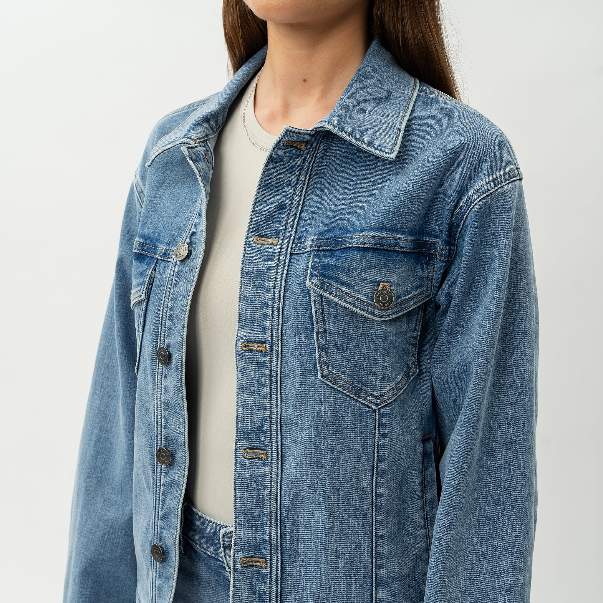 Stretchy ComfortDenim™ Jacket - Image 4
