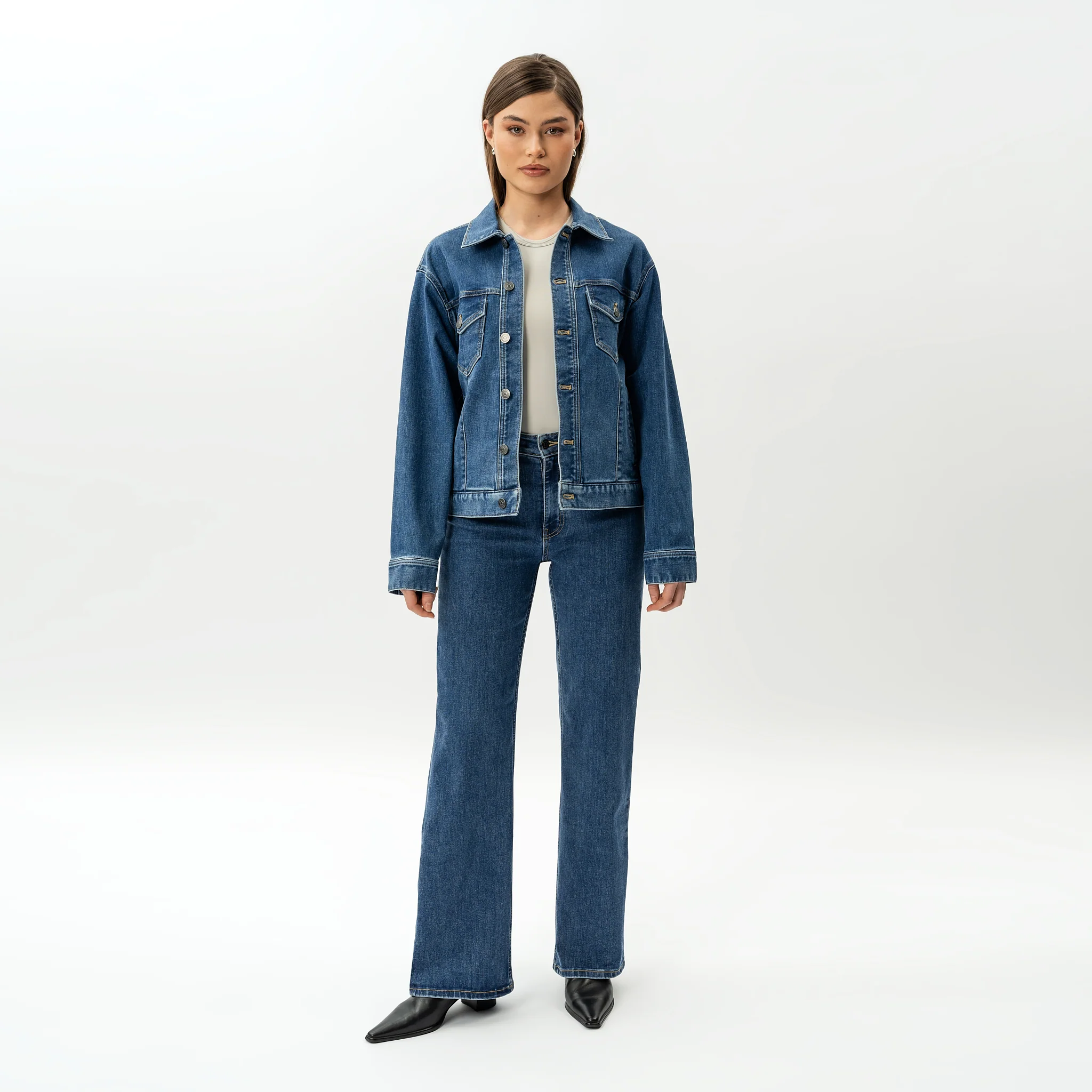 Stretchy ComfortDenim™ Jacket - Image 3