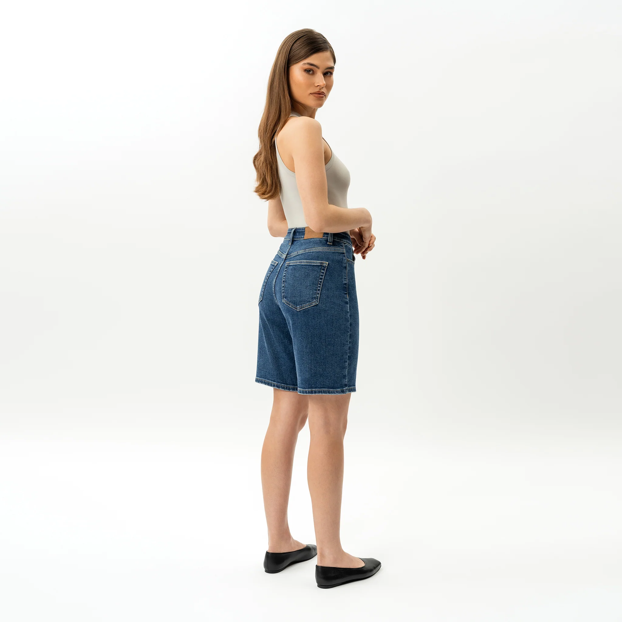 Stretchy ComfortDenim™ Shorts - Image 13